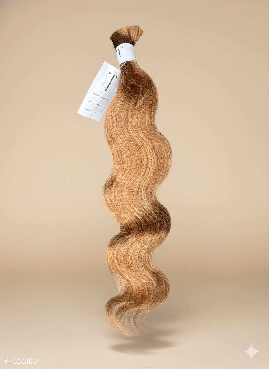 Body wave bulk hair