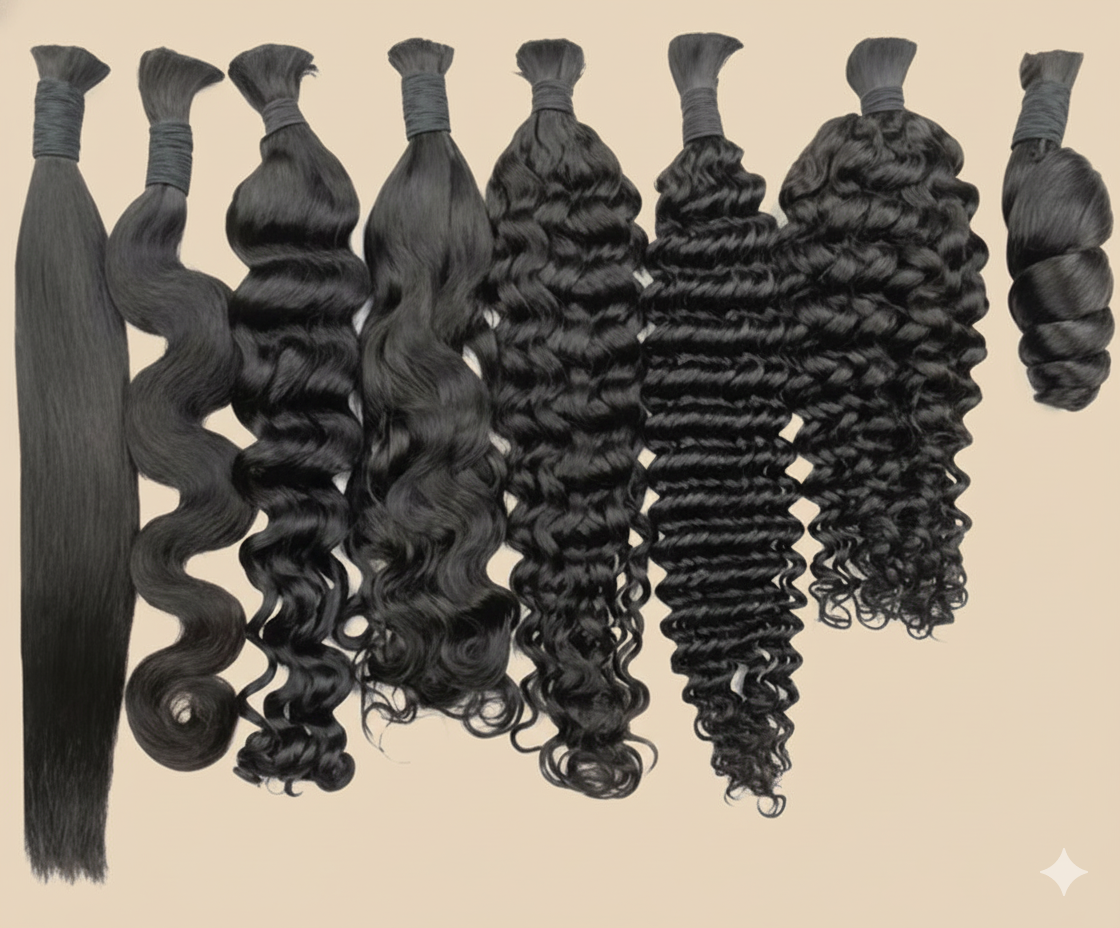 Virgin Bulk Hair